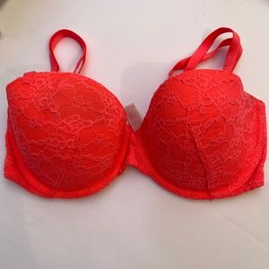 Victoria’s Secret Bra, SIZE 34D Pinkish Orange